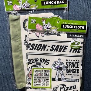 Toy Story Lunch Bag and Cloth Set